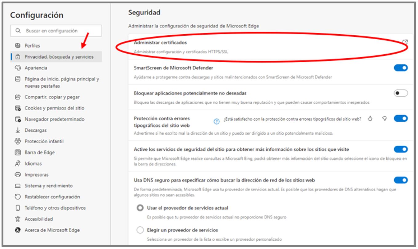 C Mo Exportar Un Certificado Digital Ferransa